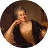Attribué à Jean Girardet, Louise-Elisabeth Dufresne (1738-1819), épouse de Jean
            Durival, femme de lettre. Huile sur toile, 1770-1780. Inv. 55.5.2 © Musée Lorrain, Nancy
            / Photo. Pierre Mignot
